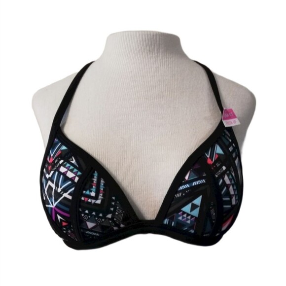 NWT PINK Victoria's Secret Swim Push Up Top - Picture 1 of 7